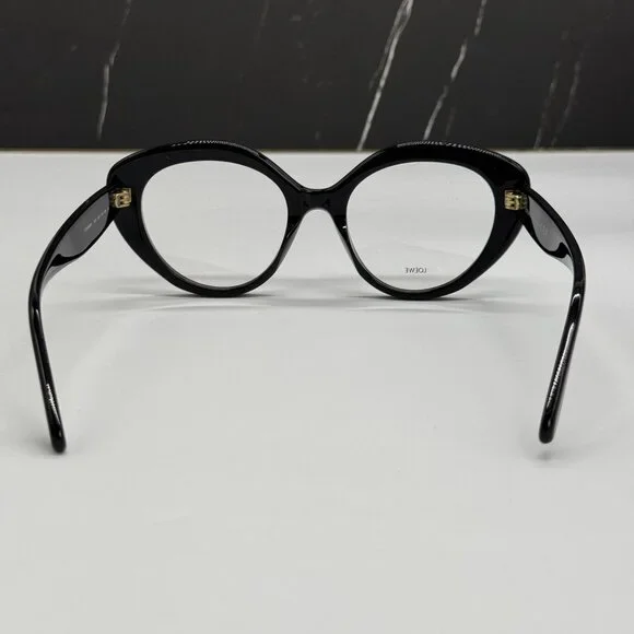NEW LOEWE LW50088I 001 WOMEN EYEGLASSES BLACK OVAL LOEWE EYEWEAR